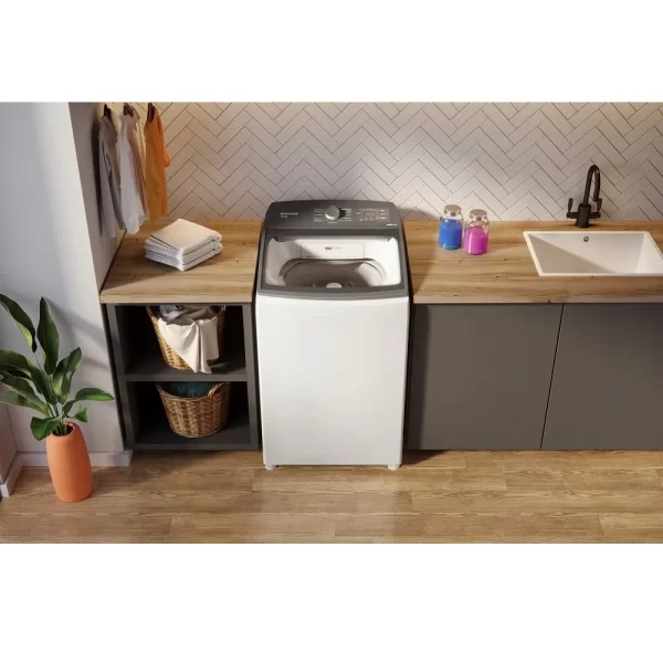 Lavadora de Roupas Brastemp 15Kg Smart Sensor Branca BWF15AB – 220 Volts - Image 5